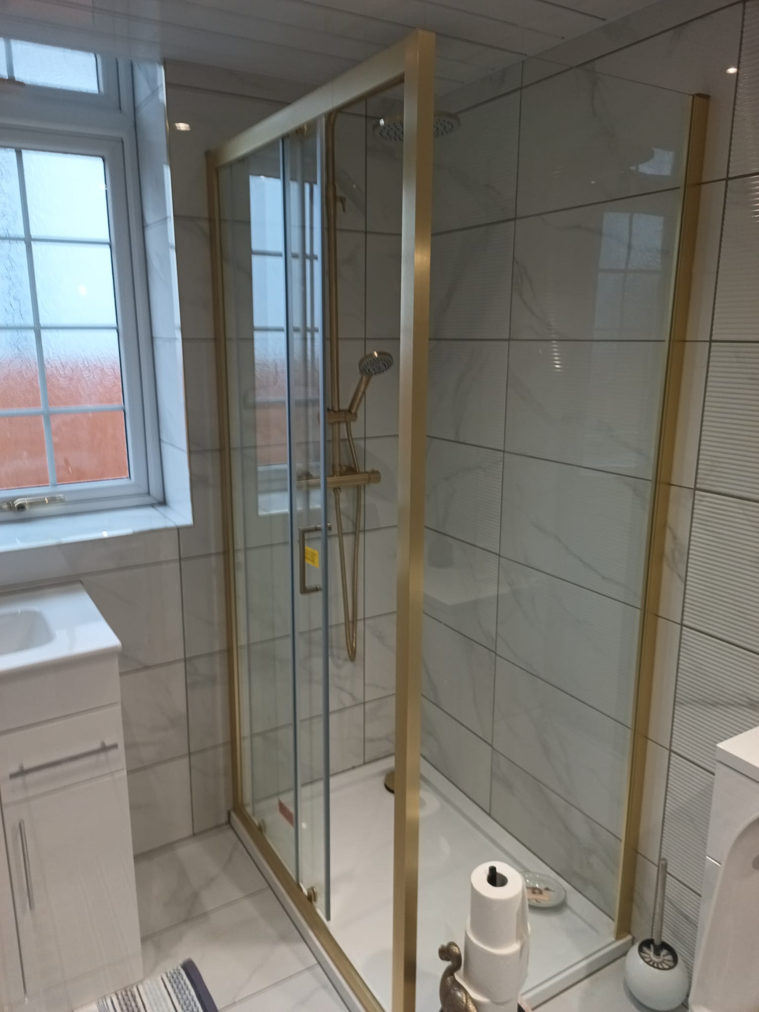 Full Walk-in Shower Installation